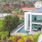 Вилла Sunshine With Optionally Heated Pool 150m Above Ocean & Sandy Estreito Da Calheta