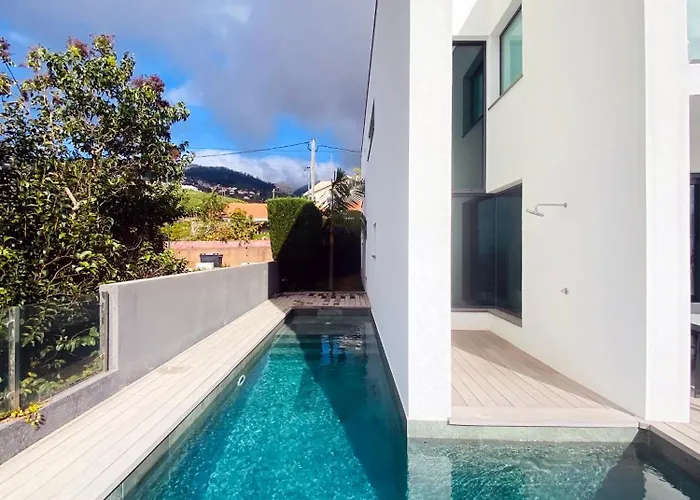 Sunshine With Optionally Heated Pool 150m Above Ocean & Sandy Вилла Estreito Da Calheta
