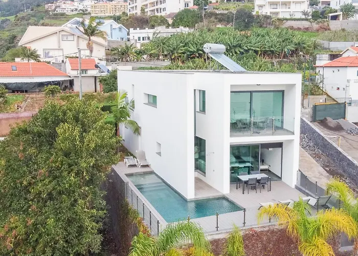 Sunshine With Optionally Heated Pool 150m Above Ocean & Sandy Вилла Estreito Da Calheta