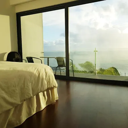 Sunshine With Optionally Heated Pool 150m Above Ocean & Sandy Villa Estreito Da Calheta