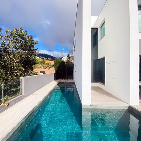 Sunshine With Optionally Heated Pool 150m Above Ocean & Sandy Villa Estreito Da Calheta