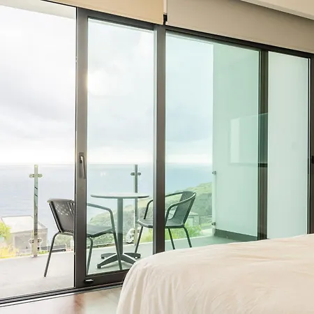 Sunshine With Optionally Heated Pool 150m Above Ocean & Sandy Estreito Da Calheta