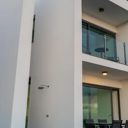 וילה Sunshine With Optionally Heated Pool 150m Above Ocean & Sandy